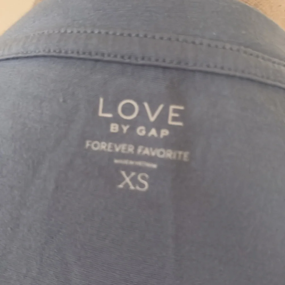 Gap blue XS pajama dress soft stretchy 1020 - Picture 3 of 4